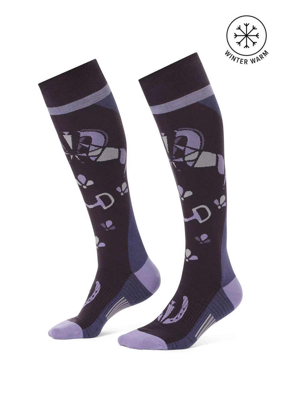 Kerrits Happy Horse Wool Knee-Hi Socks - Woman's