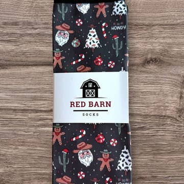 Red Barn Socks