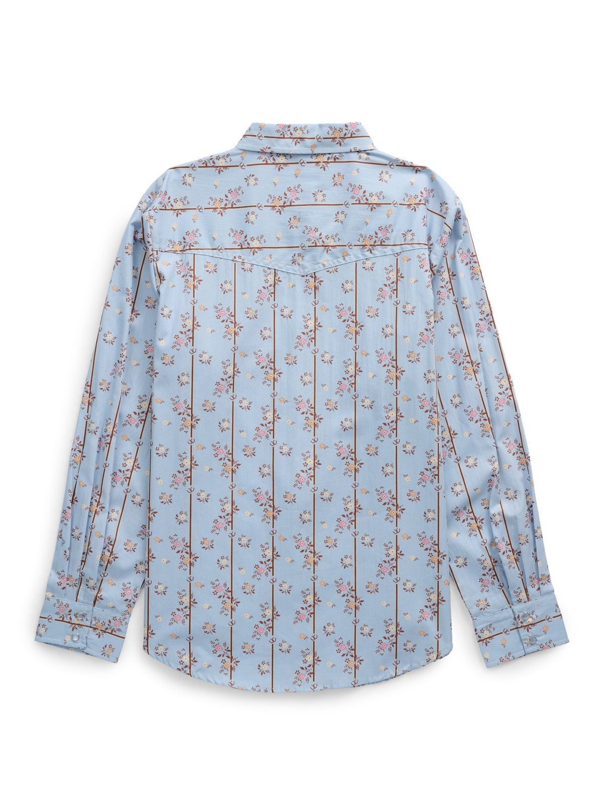 Ely & Walker Ladies Long Sleeve Floral Horseshoe Print
