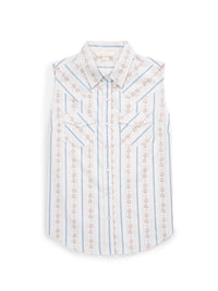 Ely&Walker Ladies Sleeveless Floral Horseshoe Print