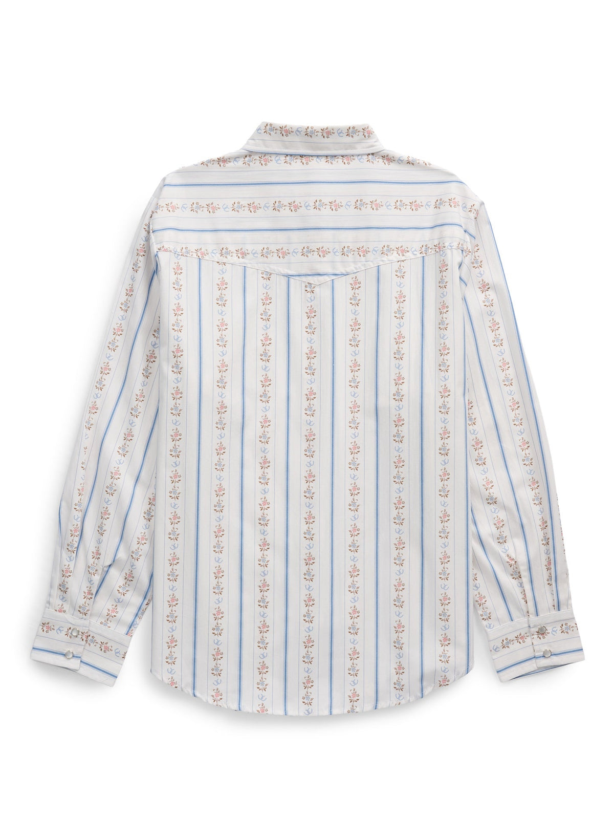 Ely & Walker Ladies Long-Sleeve Floral Horseshoe Print