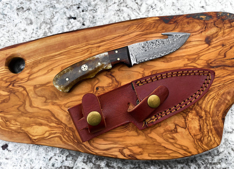 Titan International - Damascus Knife Compact Utility Knife