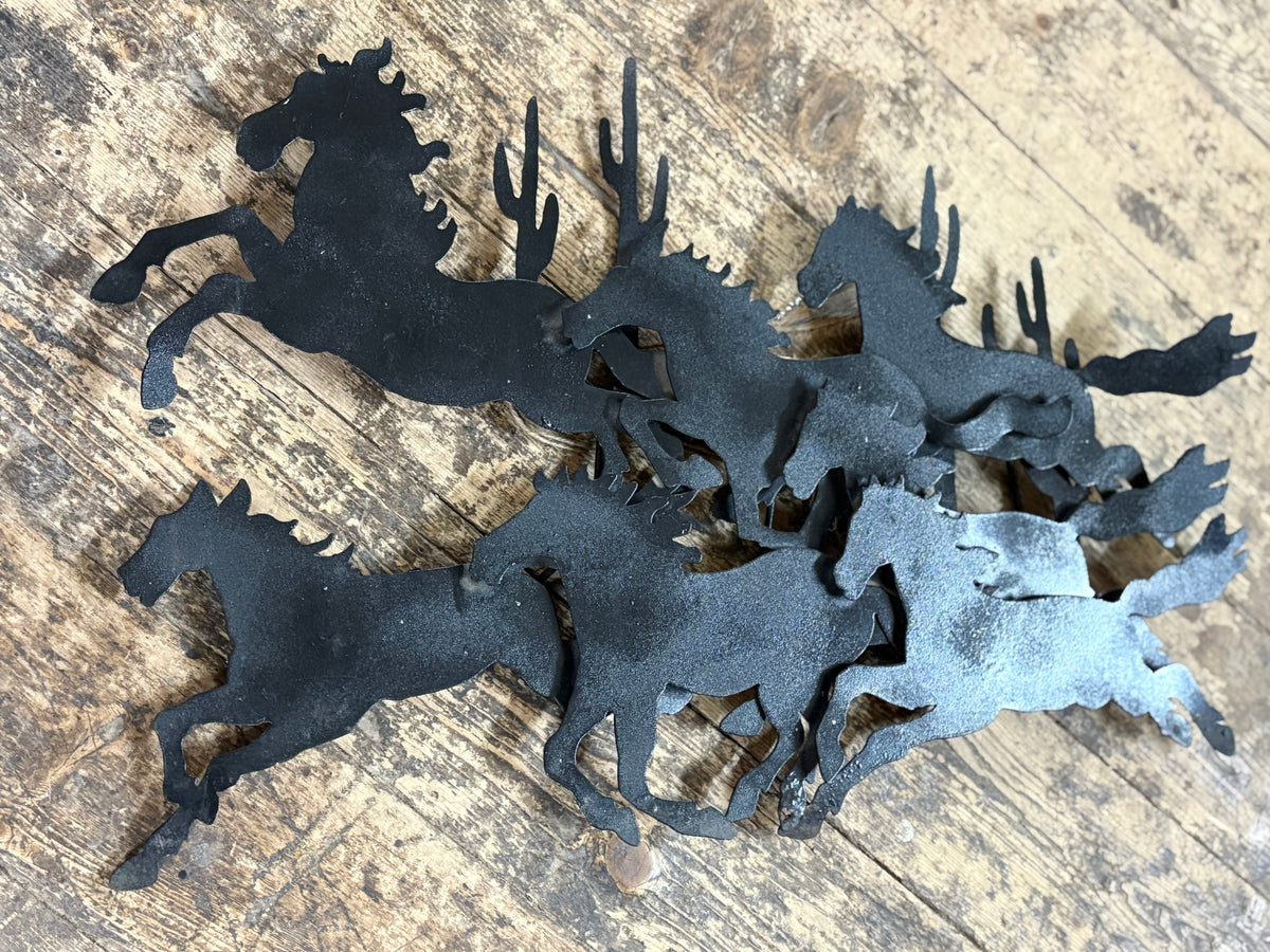 Running Horses Wall Art