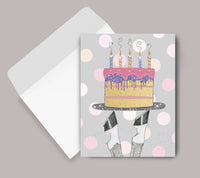 Horse Hollow Press - Horse Birthday Card | Silver Platter