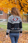 Lost Horizons Knitwear - Mustang Wool Sweater – Cozy Western-Style Hand-Knit Cardigan