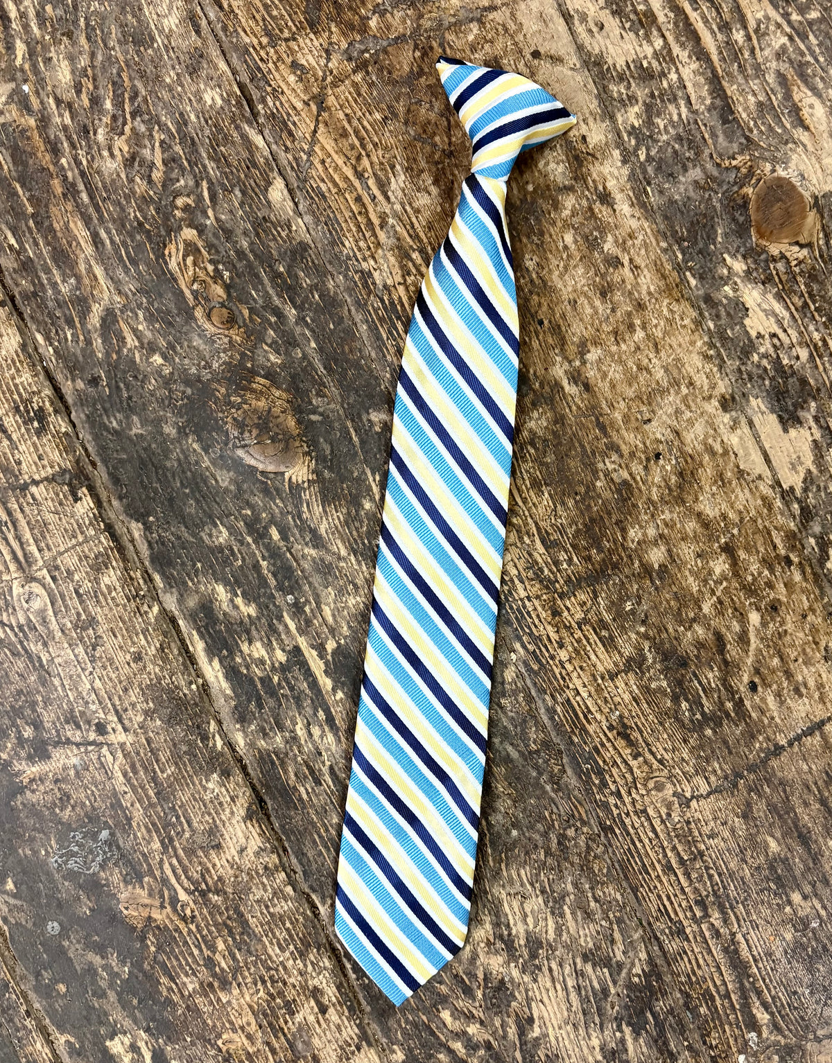 15" Clip On Tie - Striped