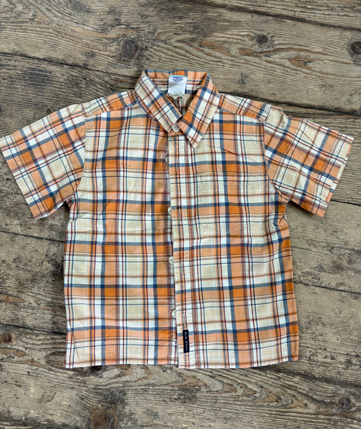 Old Navy Plaid - 2T