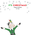 Horse Hollow Press - Horse Christmas Card / OMG Elf / Holiday Greeting Card