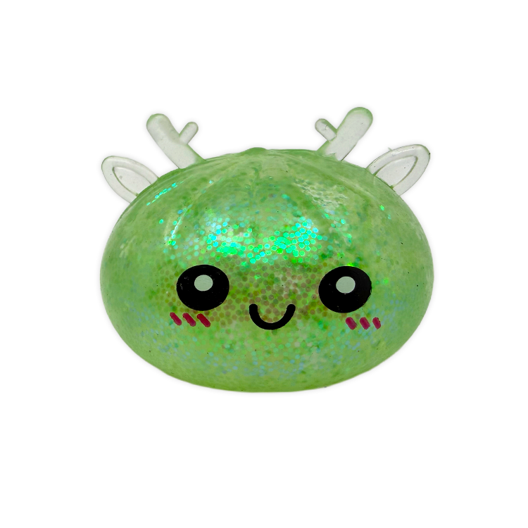 Novelty Brands - Fun Doh Christmas Mystery Reindeer Dumpling Squishy Toy