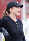 Kerrits Hot to Trot Thermal Henley - Black - Woman's
