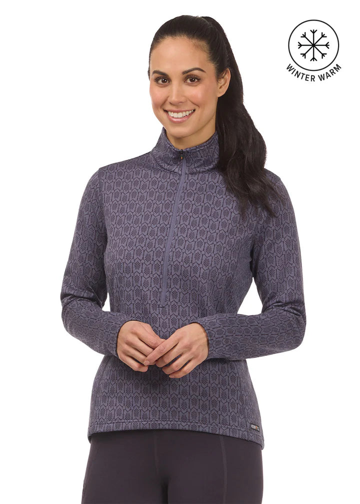 Kerrits Snaffle Links Fleece Half Zip Top