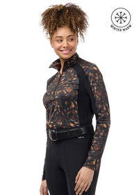 Kerrits Traverse Quarter Zip Fleece Tech Top