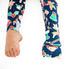 Dreamiere - Baking Memories Convertible Footie - Navy