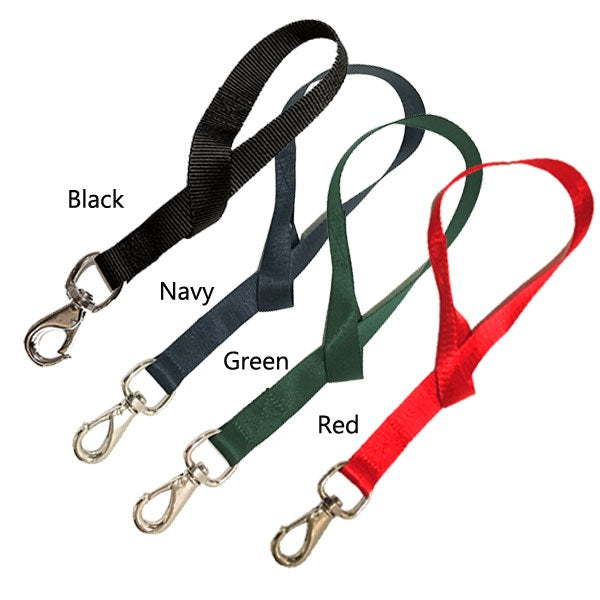 Bucket Strap 1" Nylon Webbing, Nickel Plated Snap