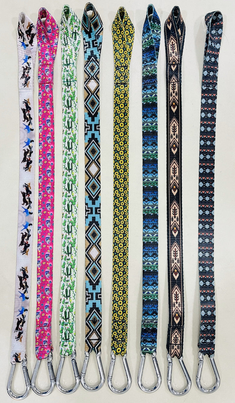 Designer Bucket Strap 1" Nylon Webbing, Spring Snap - Available in APRIL