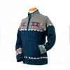 Lost Horizons Knitwear - Mustang Wool Sweater – Cozy Western-Style Hand-Knit Cardigan