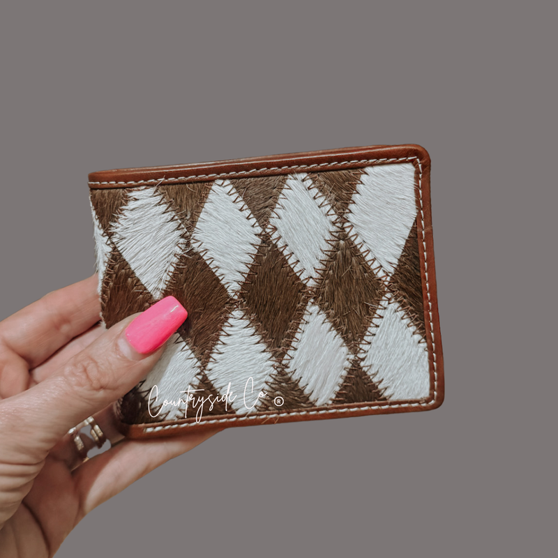 Texas Western Cowhide Bags and More - Longhorn Edition Westin Cowhide Men's Wallet New Style 2025