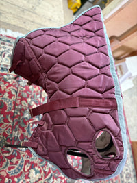 Horse Blanket Hood - Maroon