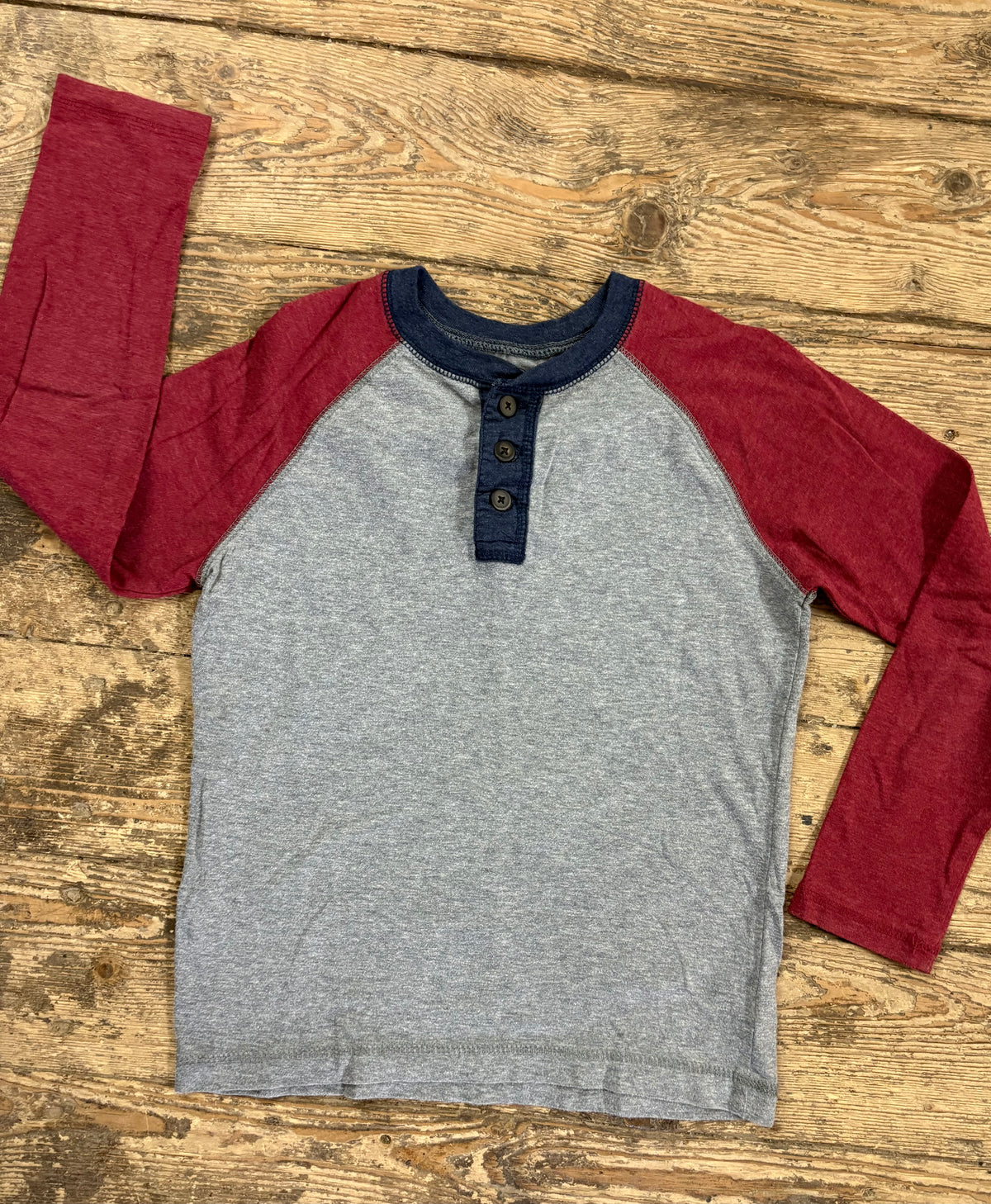 Arizona Jean's Henley Tee - Kids 8