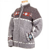 Lost Horizons Knitwear - Mustang Wool Sweater – Cozy Western-Style Hand-Knit Cardigan