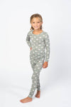 American Farm Company - Sage Chickens Toddler/Youth Bamboo Pajama Set
