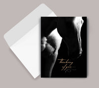 Horse Hollow Press - Horse Sympathy Greeting Card | Thinking of you