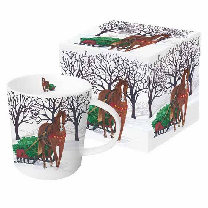 Kelley and Company - Sleigh Horse Mug