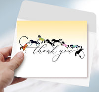 Horse Hollow Press - Horse Thank You Greeting Card | Galloping & Jumping  Horses