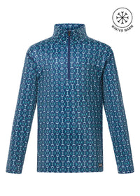 Kerrits First Level Quater Zip Fleece Tech Top - Kids