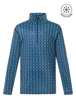 Kerrits First Level Quater Zip Fleece Tech Top - Kids