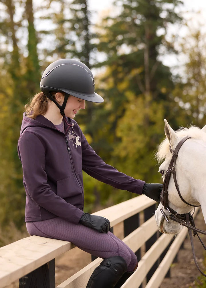 Zip and Whinny Hoodie-Kid's