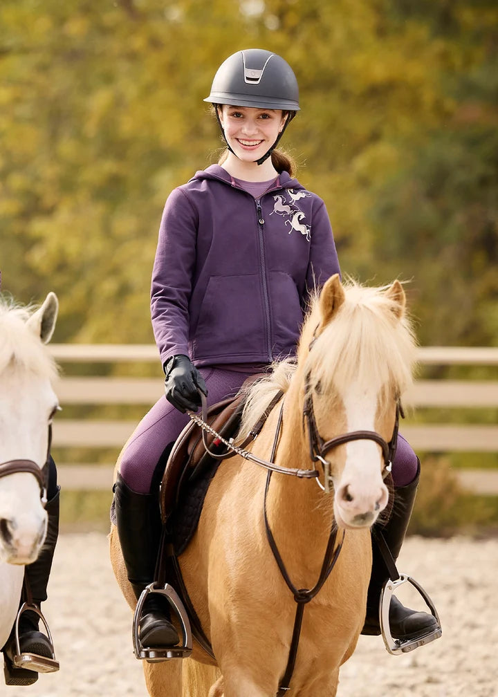 Zip and Whinny Hoodie-Kid's