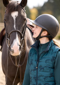 Pony Parade Reversible Quilted Vest-Kid's