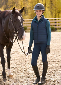 Pony Parade Reversible Quilted Vest-Kid's