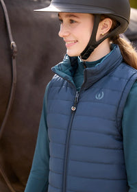 Pony Parade Reversible Quilted Vest-Kid's
