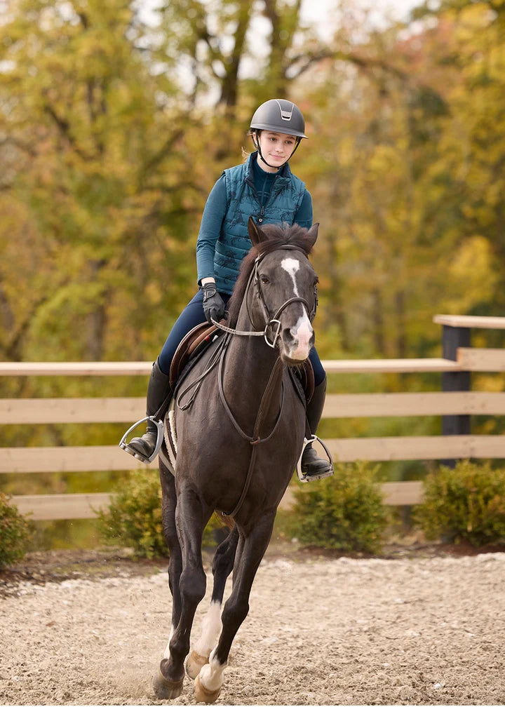 Pony Parade Reversible Quilted Vest-Kid's