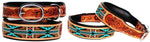Genuine Cow Leather Padded Collar 