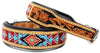 Dog Puppy Collar Cow Leather Padded Canine