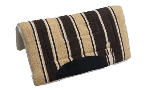 Navajo Woven with Fleece Bottom Saddle Pad