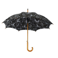 AWST Intl Lila Linear Horses Umbrella