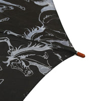 AWST Intl Lila Linear Horses Umbrella