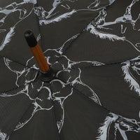 AWST Intl Lila Linear Horses Umbrella