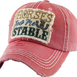 AWST Intl Horse Keep Me Stable Cap