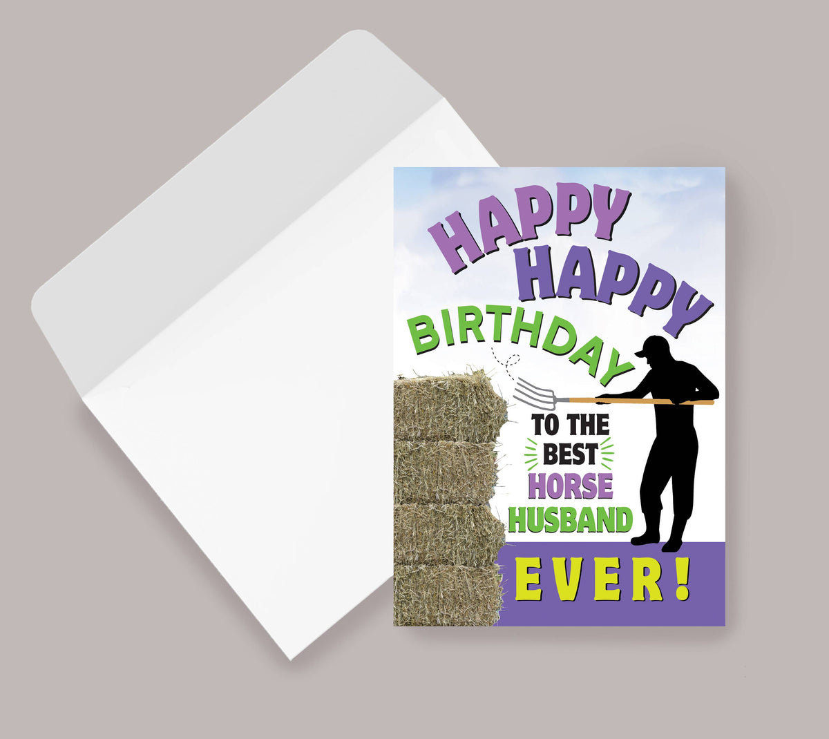 Horse Hollow Press - Horse Birthday Card | Horse Husband