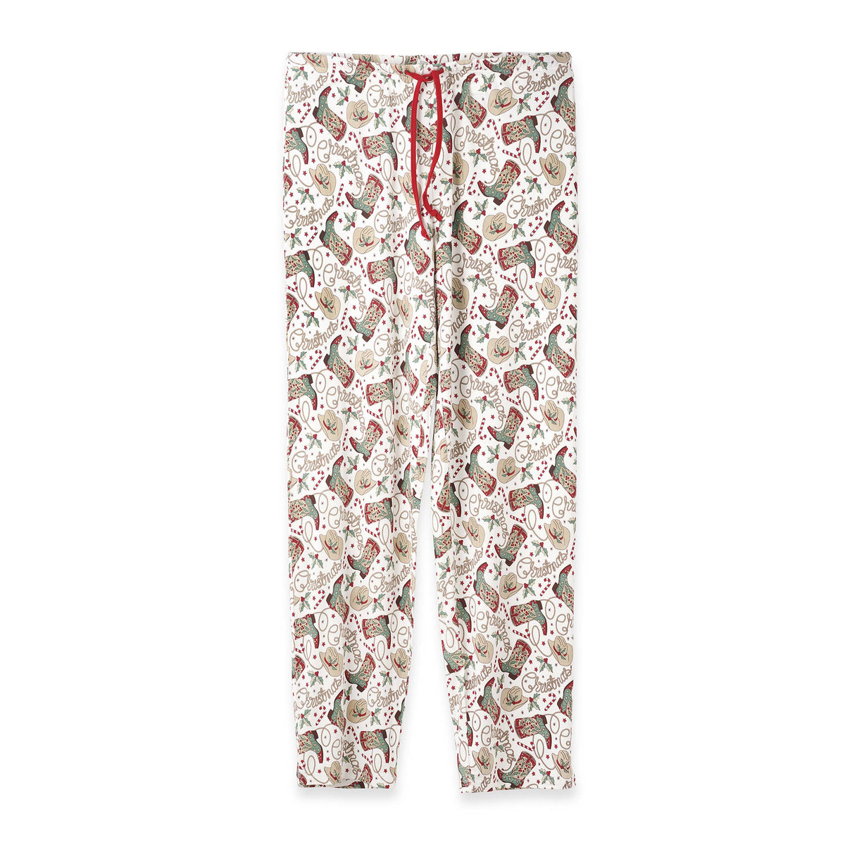 Tesa Babe - Western Christmas Family Matching Bamboo Pajamas - Cowboy