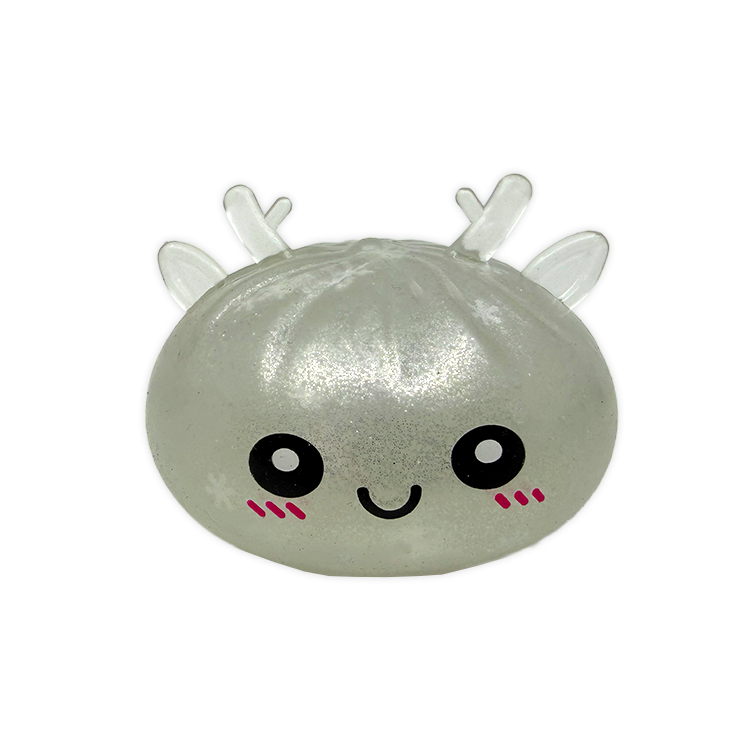 Novelty Brands - Fun Doh Christmas Mystery Reindeer Dumpling Squishy Toy