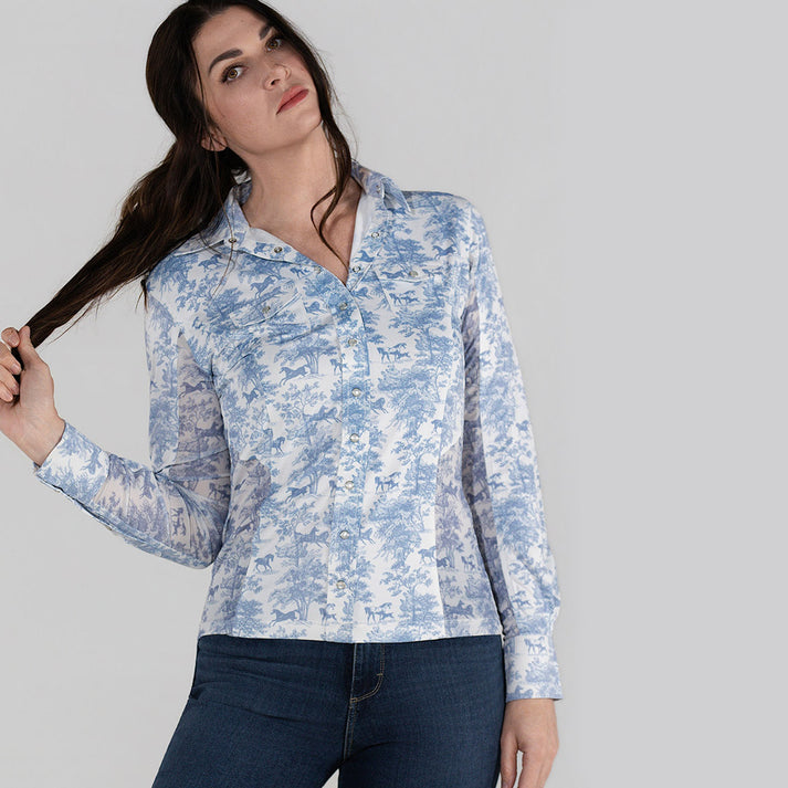 Dapplebay Equestrian Toile Western Riding Top