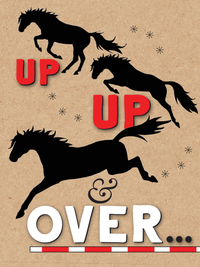 Horse Hollow Press - Horse Birthday Card | Up & Over