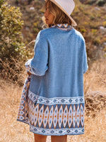 Threaded Pear Ariah Aztec Knitted Cardigan