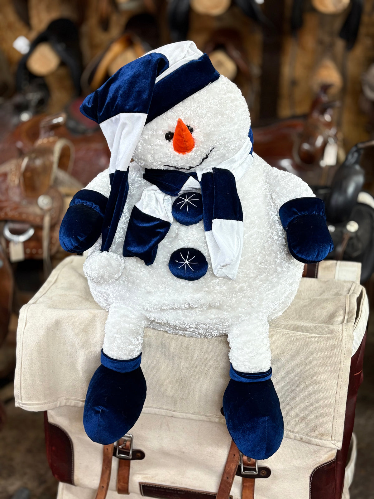 Plush Snowman